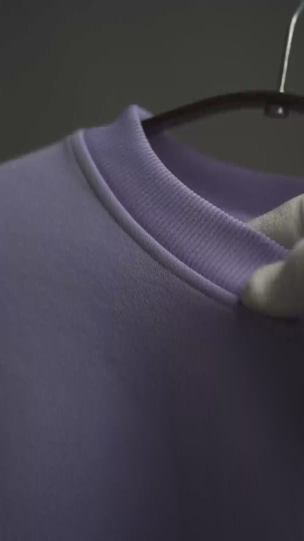 Iris Lavender Oversized Sweatshirt