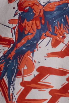 Wild Spirit white  Relaxed Fit Tshirt