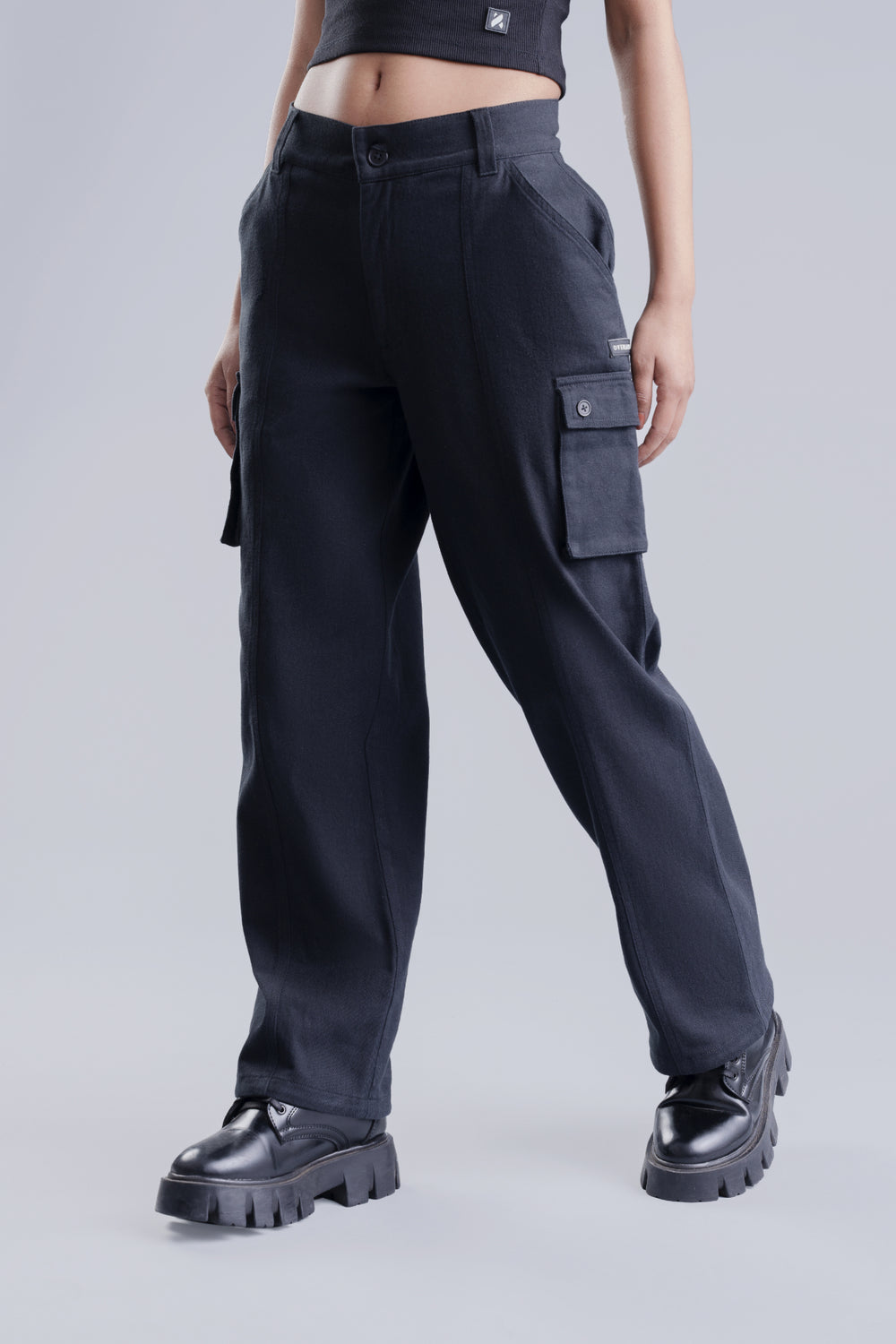swoosh cargo pants